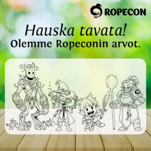 Ropecon arvot hahmot